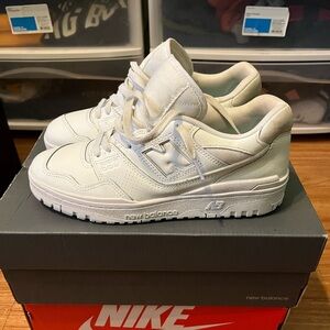 New balance 550 size 10 all white